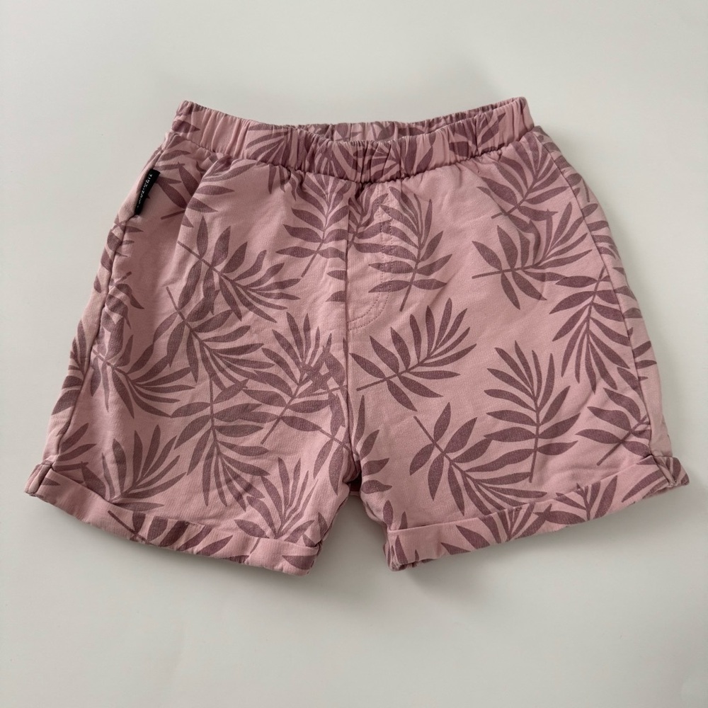 Tiny Tribe pink palm leaves shorts 5